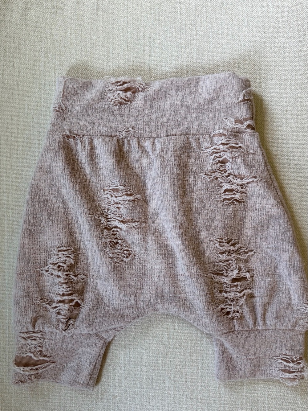 Trendy bubs baby distressed joggers